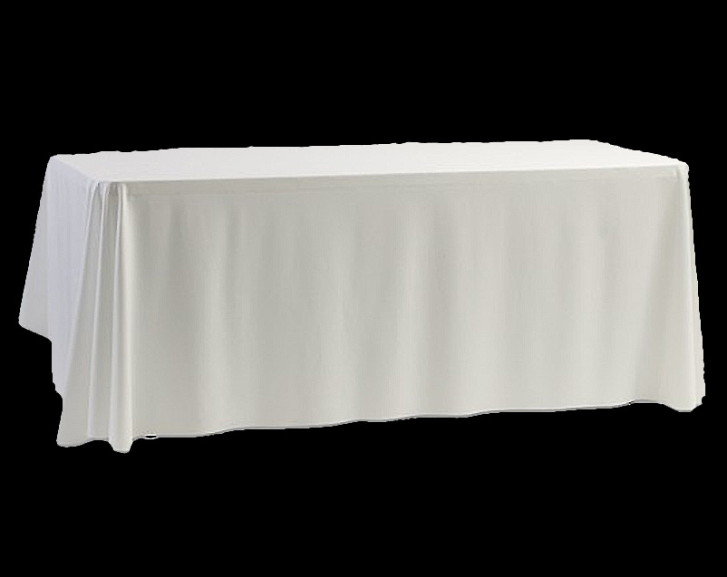 long white tablecloth