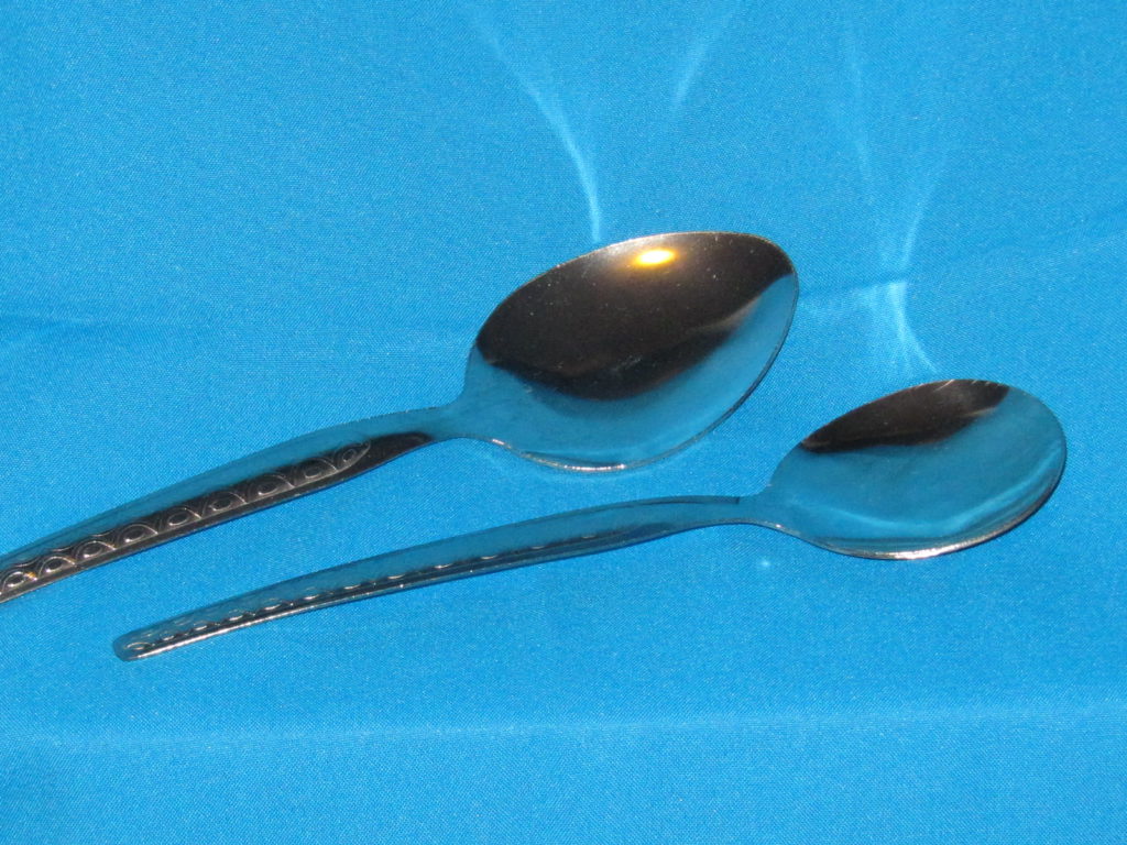 Serving spoons stainless steel Hugo Party Hire