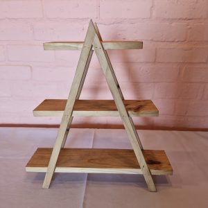 A-Frame 3 Tier Small Wood