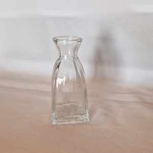 Vase Clear Square Small